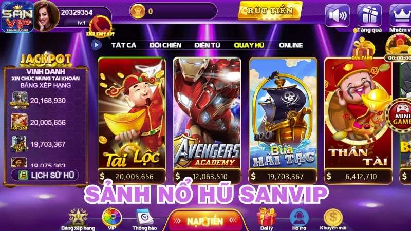 Giới thiệu sơ lược về nổ hũ Sanvip Giới thiệu sơ lược về nổ hũ Sanvip